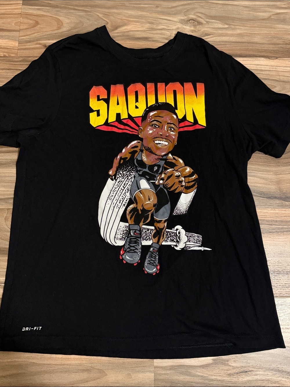 Nike Saquon Barkley Graphic Print T Shirt Men's Sz. XL Philadelphia Eagles